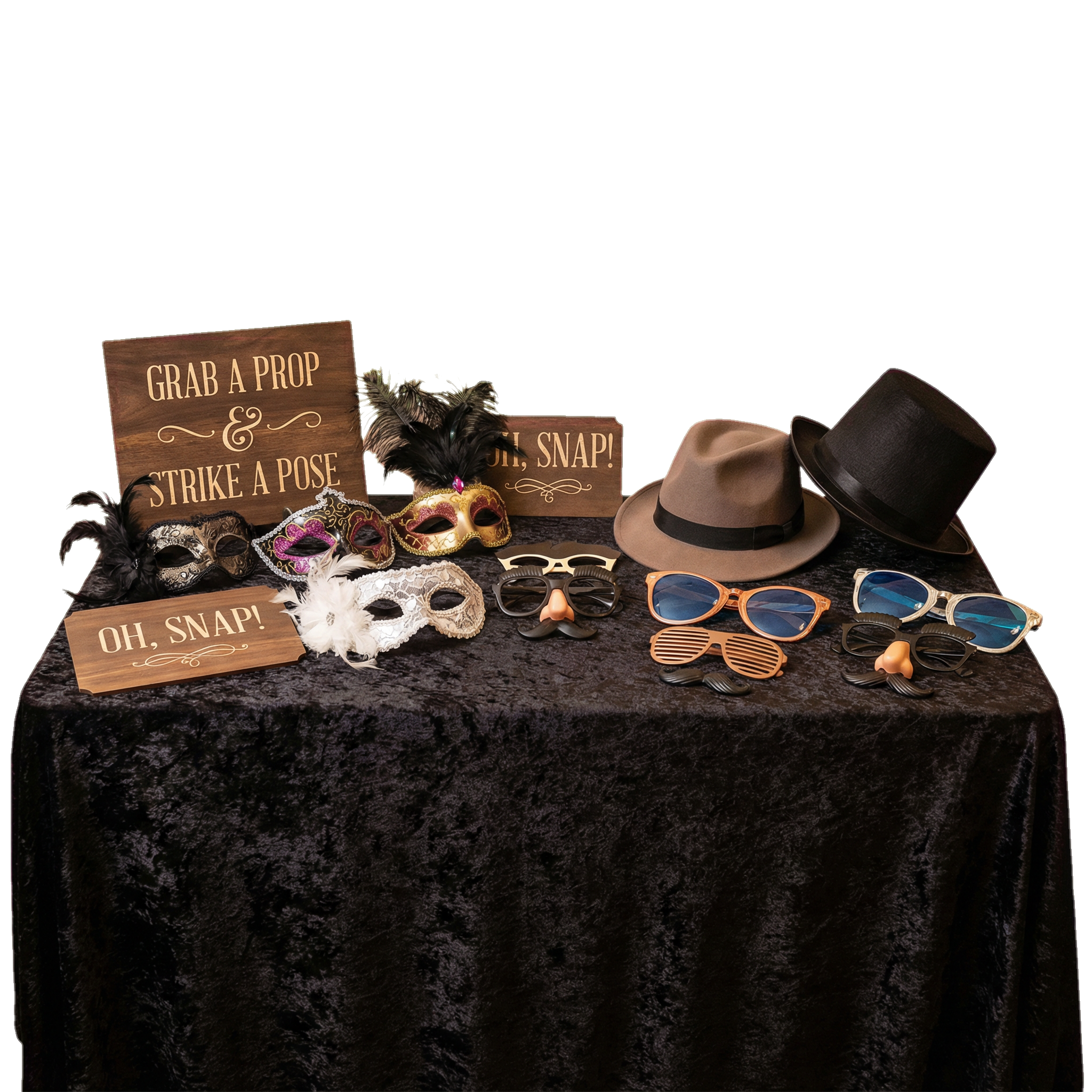 High Quality Photo Booth Props